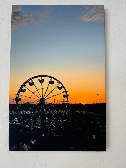 Ferris Wheel Sunset