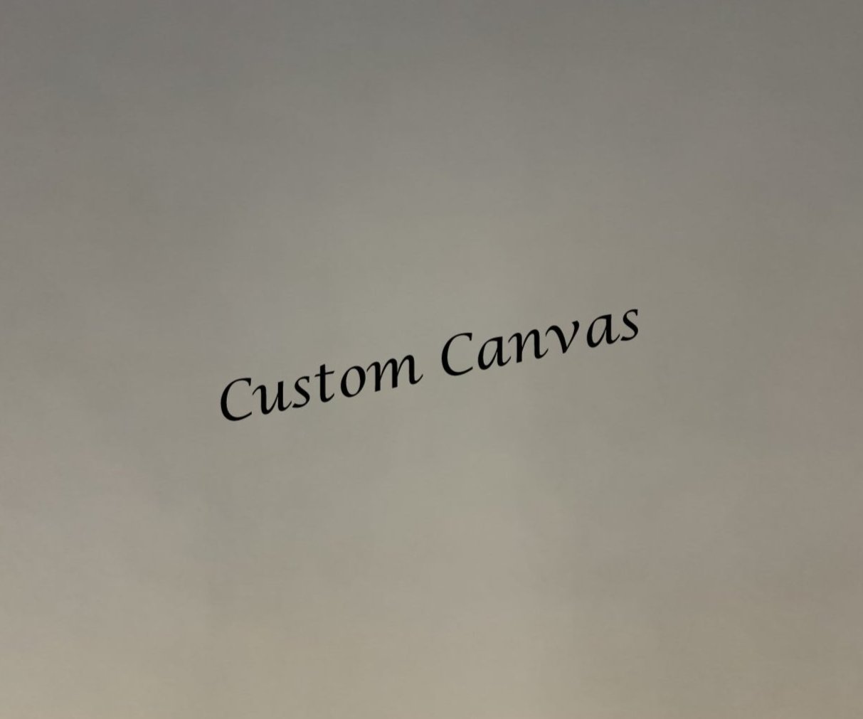 Custom Canvas