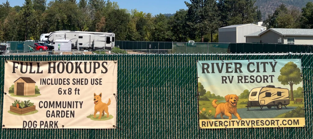 River City RV Banners